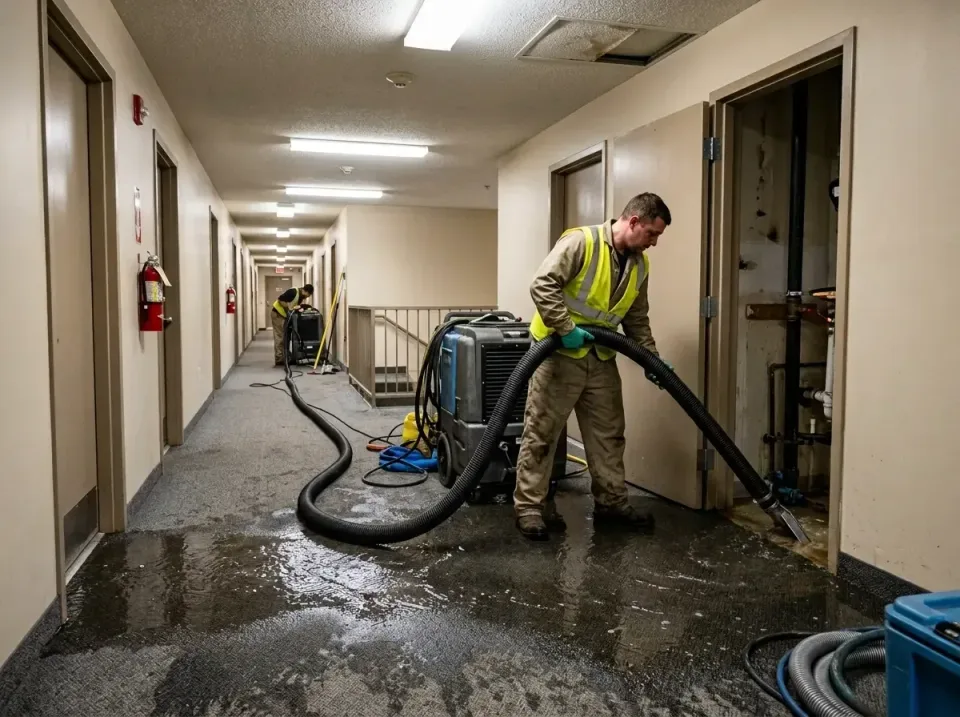 multi-unit-apartment-hallway-f-005 — frequently asked questions, Emergency Burst Pipe Water Extraction & Removal in Holton,…